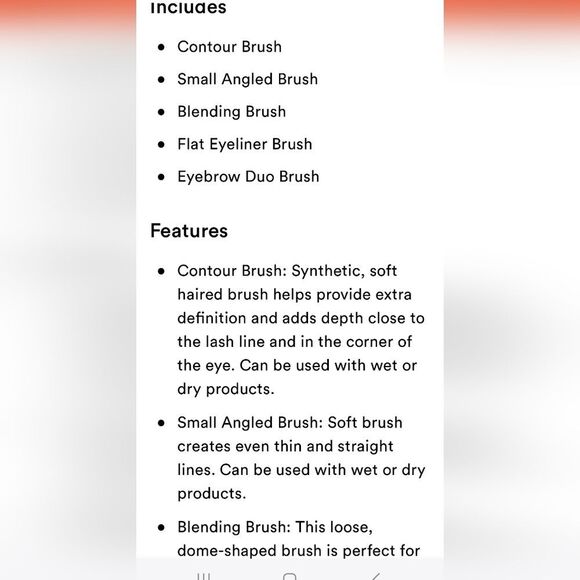 ELF Ultimate Eyes 5- PC Brush Collection - Picture 7 of 7